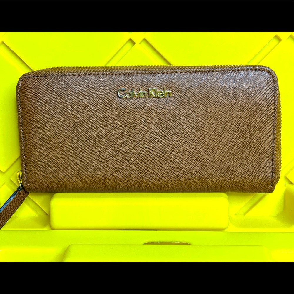 Calvin Klein Long Brown Wallet